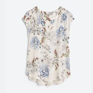 Daniel Rainn Bettola Split Neck Blouse